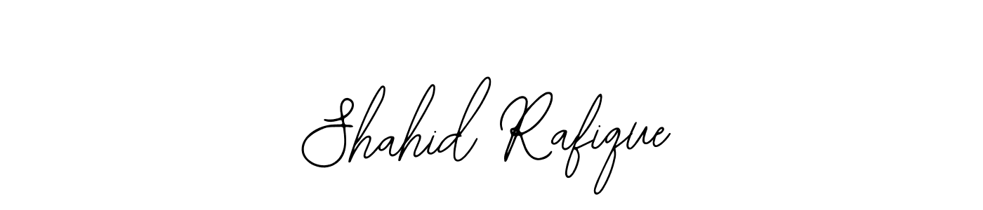Also we have Shahid Rafique name is the best signature style. Create professional handwritten signature collection using Bearetta-2O07w autograph style. Shahid Rafique signature style 12 images and pictures png