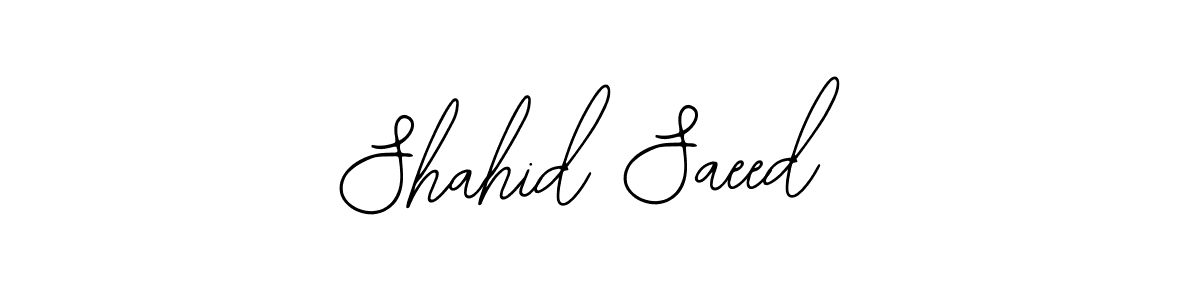 Also You can easily find your signature by using the search form. We will create Shahid Saeed name handwritten signature images for you free of cost using Bearetta-2O07w sign style. Shahid Saeed signature style 12 images and pictures png