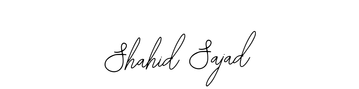 It looks lik you need a new signature style for name Shahid Sajad. Design unique handwritten (Bearetta-2O07w) signature with our free signature maker in just a few clicks. Shahid Sajad signature style 12 images and pictures png