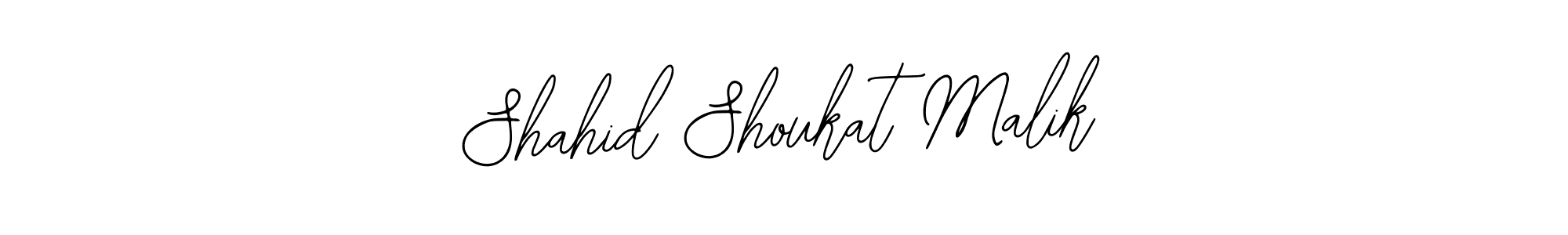Design your own signature with our free online signature maker. With this signature software, you can create a handwritten (Bearetta-2O07w) signature for name Shahid Shoukat Malik. Shahid Shoukat Malik signature style 12 images and pictures png