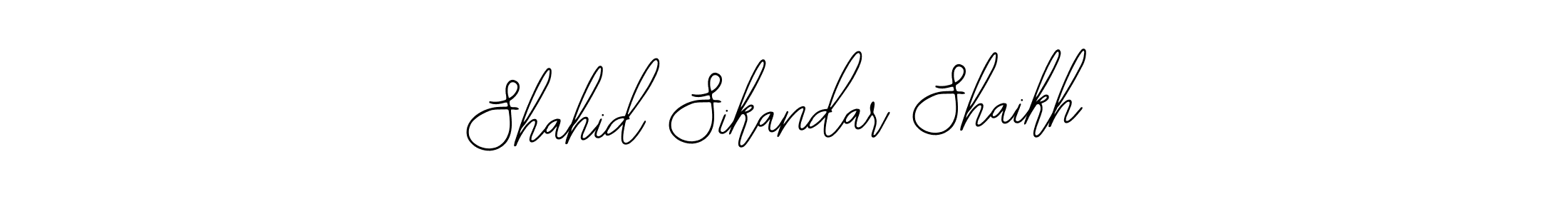 if you are searching for the best signature style for your name Shahid Sikandar Shaikh. so please give up your signature search. here we have designed multiple signature styles  using Bearetta-2O07w. Shahid Sikandar Shaikh signature style 12 images and pictures png