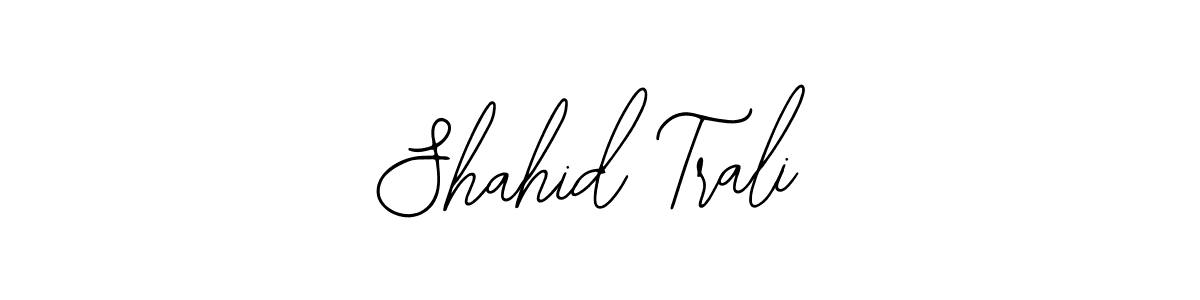 Create a beautiful signature design for name Shahid Trali. With this signature (Bearetta-2O07w) fonts, you can make a handwritten signature for free. Shahid Trali signature style 12 images and pictures png