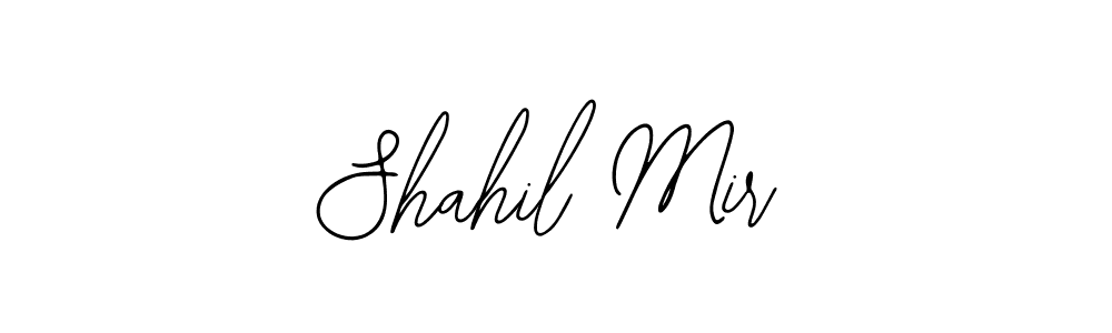 Make a beautiful signature design for name Shahil Mir. Use this online signature maker to create a handwritten signature for free. Shahil Mir signature style 12 images and pictures png