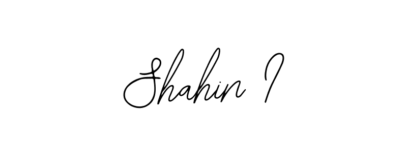 You should practise on your own different ways (Bearetta-2O07w) to write your name (Shahin I) in signature. don't let someone else do it for you. Shahin I signature style 12 images and pictures png