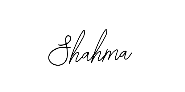 Also we have Shahma name is the best signature style. Create professional handwritten signature collection using Bearetta-2O07w autograph style. Shahma signature style 12 images and pictures png