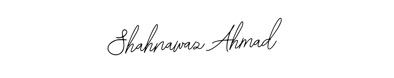 Make a beautiful signature design for name Shahnawaz Ahmad. Use this online signature maker to create a handwritten signature for free. Shahnawaz Ahmad signature style 12 images and pictures png