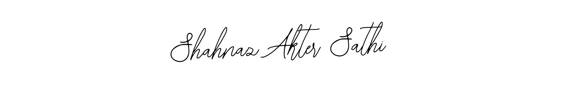 Bearetta-2O07w is a professional signature style that is perfect for those who want to add a touch of class to their signature. It is also a great choice for those who want to make their signature more unique. Get Shahnaz Akter Sathi name to fancy signature for free. Shahnaz Akter Sathi signature style 12 images and pictures png
