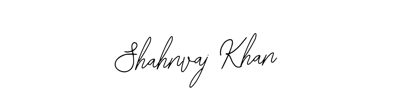 How to make Shahnvaj Khan signature? Bearetta-2O07w is a professional autograph style. Create handwritten signature for Shahnvaj Khan name. Shahnvaj Khan signature style 12 images and pictures png