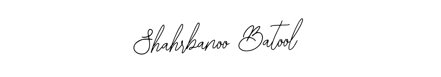 Make a short Shahrbanoo Batool signature style. Manage your documents anywhere anytime using Bearetta-2O07w. Create and add eSignatures, submit forms, share and send files easily. Shahrbanoo Batool signature style 12 images and pictures png