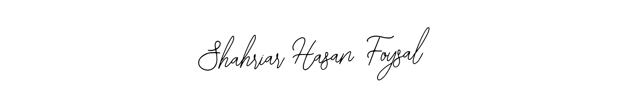 Also You can easily find your signature by using the search form. We will create Shahriar Hasan Foysal name handwritten signature images for you free of cost using Bearetta-2O07w sign style. Shahriar Hasan Foysal signature style 12 images and pictures png