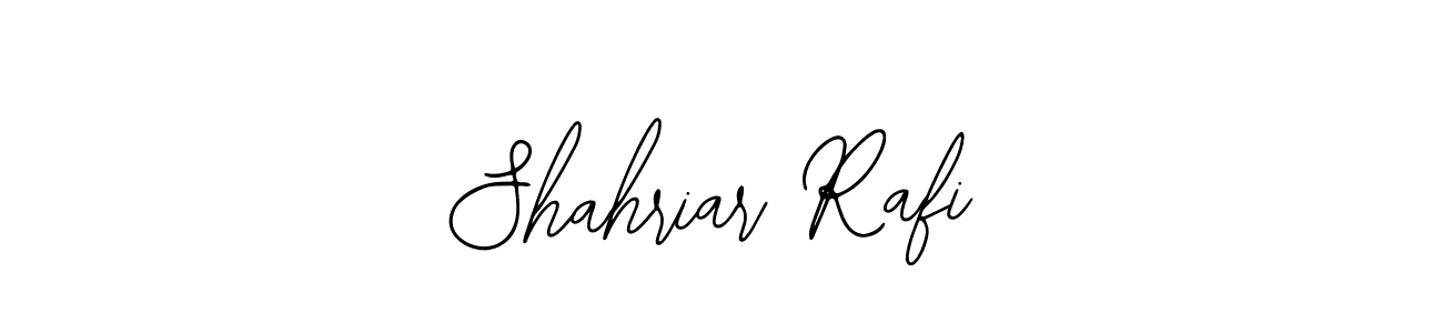 How to make Shahriar Rafi name signature. Use Bearetta-2O07w style for creating short signs online. This is the latest handwritten sign. Shahriar Rafi signature style 12 images and pictures png