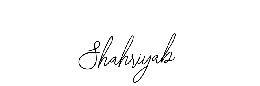 Make a beautiful signature design for name Shahriyab. Use this online signature maker to create a handwritten signature for free. Shahriyab signature style 12 images and pictures png