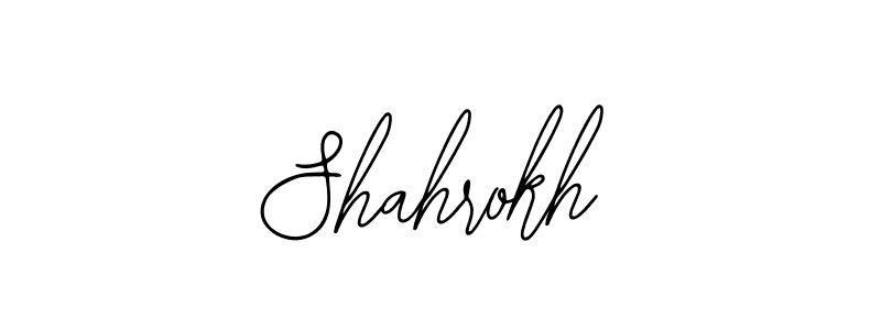 How to make Shahrokh signature? Bearetta-2O07w is a professional autograph style. Create handwritten signature for Shahrokh name. Shahrokh signature style 12 images and pictures png