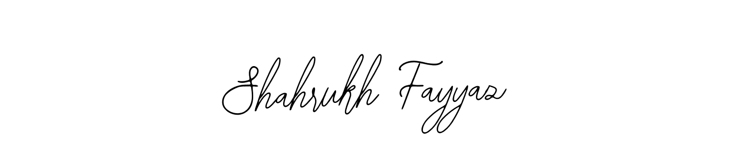 Make a beautiful signature design for name Shahrukh Fayyaz. Use this online signature maker to create a handwritten signature for free. Shahrukh Fayyaz signature style 12 images and pictures png