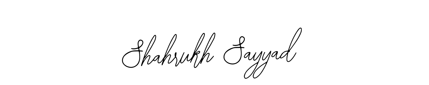 Also we have Shahrukh Sayyad name is the best signature style. Create professional handwritten signature collection using Bearetta-2O07w autograph style. Shahrukh Sayyad signature style 12 images and pictures png