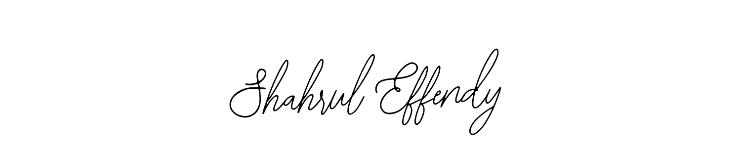 Use a signature maker to create a handwritten signature online. With this signature software, you can design (Bearetta-2O07w) your own signature for name Shahrul Effendy. Shahrul Effendy signature style 12 images and pictures png