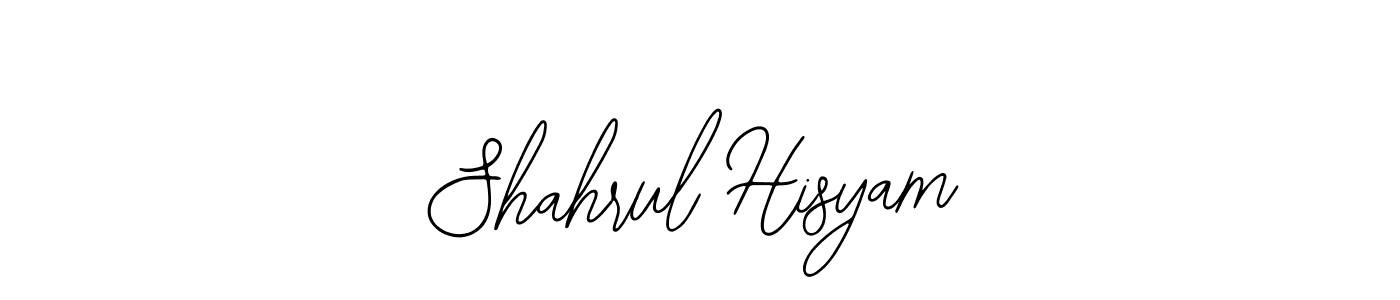 if you are searching for the best signature style for your name Shahrul Hisyam. so please give up your signature search. here we have designed multiple signature styles  using Bearetta-2O07w. Shahrul Hisyam signature style 12 images and pictures png