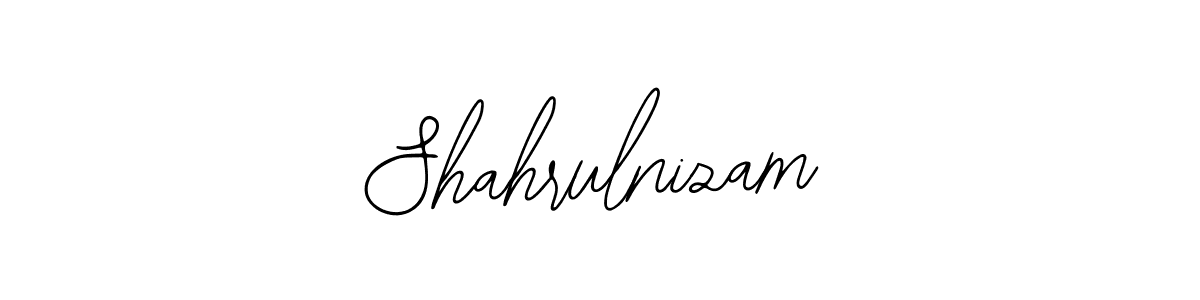 How to make Shahrulnizam name signature. Use Bearetta-2O07w style for creating short signs online. This is the latest handwritten sign. Shahrulnizam signature style 12 images and pictures png