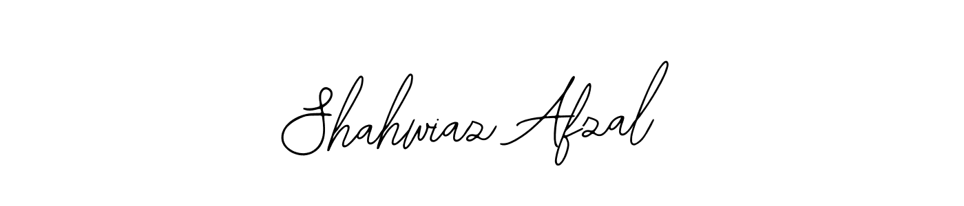 How to make Shahwiaz Afzal name signature. Use Bearetta-2O07w style for creating short signs online. This is the latest handwritten sign. Shahwiaz Afzal signature style 12 images and pictures png