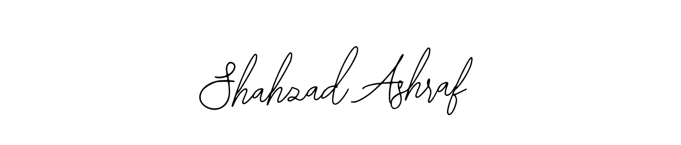 You should practise on your own different ways (Bearetta-2O07w) to write your name (Shahzad Ashraf) in signature. don't let someone else do it for you. Shahzad Ashraf signature style 12 images and pictures png