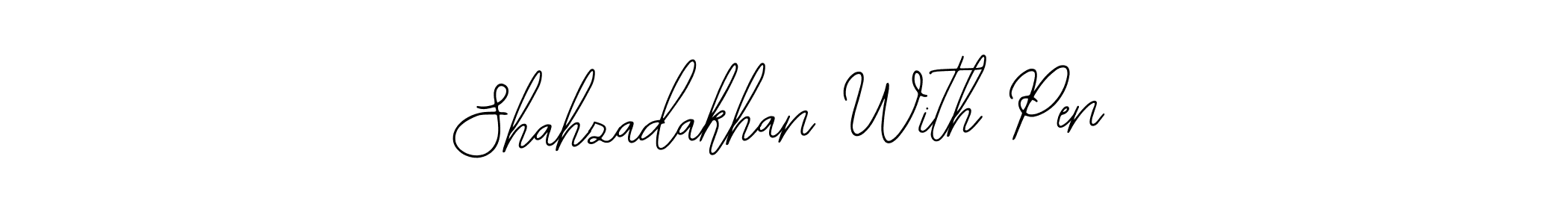 Similarly Bearetta-2O07w is the best handwritten signature design. Signature creator online .You can use it as an online autograph creator for name Shahzadakhan With Pen. Shahzadakhan With Pen signature style 12 images and pictures png