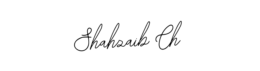 Shahzaib Ch stylish signature style. Best Handwritten Sign (Bearetta-2O07w) for my name. Handwritten Signature Collection Ideas for my name Shahzaib Ch. Shahzaib Ch signature style 12 images and pictures png