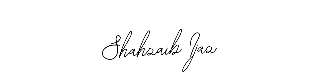 Make a beautiful signature design for name Shahzaib Ijaz. With this signature (Bearetta-2O07w) style, you can create a handwritten signature for free. Shahzaib Ijaz signature style 12 images and pictures png