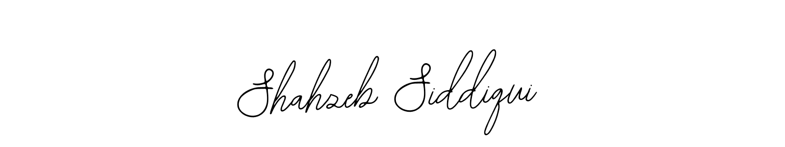 How to make Shahzeb Siddiqui name signature. Use Bearetta-2O07w style for creating short signs online. This is the latest handwritten sign. Shahzeb Siddiqui signature style 12 images and pictures png