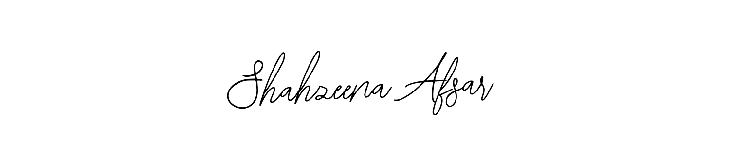 Shahzeena Afsar stylish signature style. Best Handwritten Sign (Bearetta-2O07w) for my name. Handwritten Signature Collection Ideas for my name Shahzeena Afsar. Shahzeena Afsar signature style 12 images and pictures png