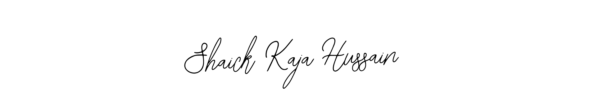 Also You can easily find your signature by using the search form. We will create Shaick Kaja Hussain name handwritten signature images for you free of cost using Bearetta-2O07w sign style. Shaick Kaja Hussain signature style 12 images and pictures png