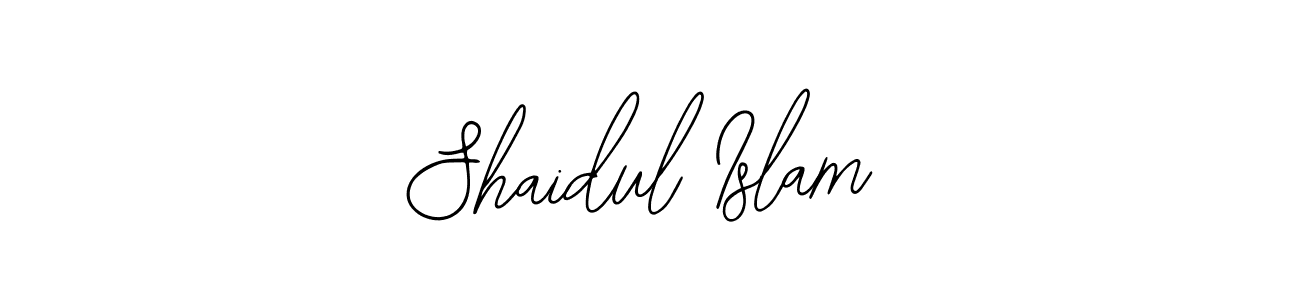 How to make Shaidul Islam signature? Bearetta-2O07w is a professional autograph style. Create handwritten signature for Shaidul Islam name. Shaidul Islam signature style 12 images and pictures png