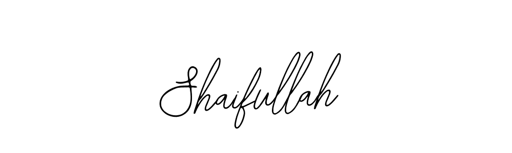 How to make Shaifullah signature? Bearetta-2O07w is a professional autograph style. Create handwritten signature for Shaifullah name. Shaifullah signature style 12 images and pictures png