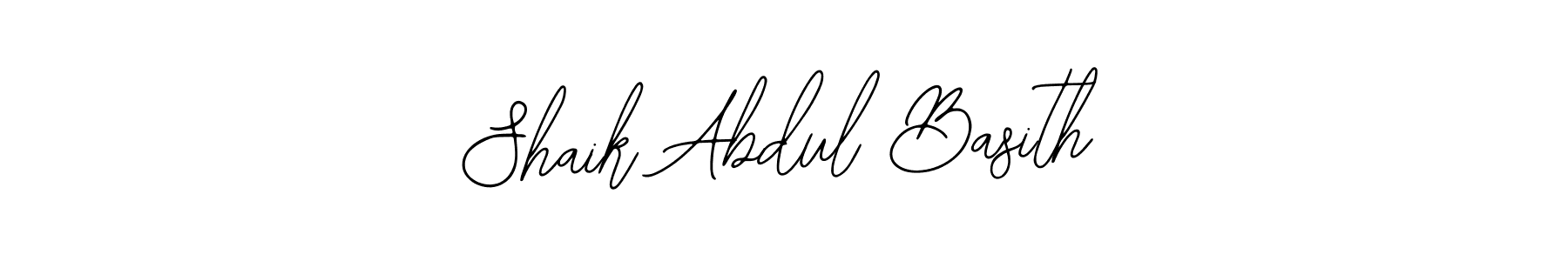 Similarly Bearetta-2O07w is the best handwritten signature design. Signature creator online .You can use it as an online autograph creator for name Shaik Abdul Basith. Shaik Abdul Basith signature style 12 images and pictures png