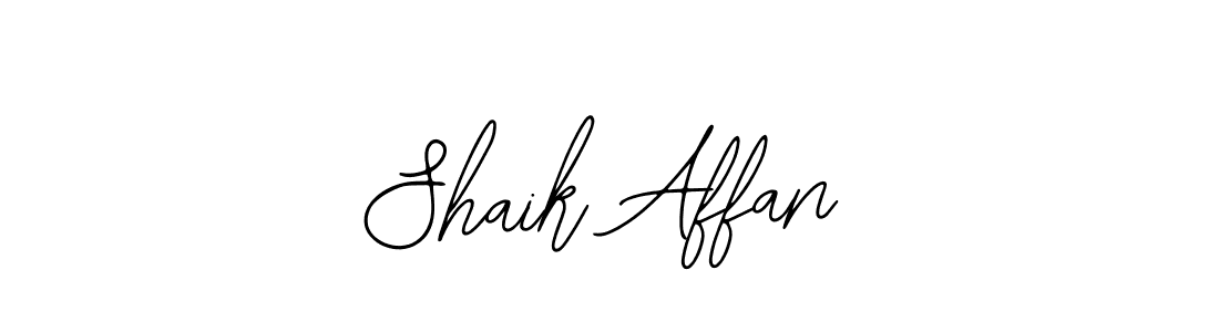 It looks lik you need a new signature style for name Shaik Affan. Design unique handwritten (Bearetta-2O07w) signature with our free signature maker in just a few clicks. Shaik Affan signature style 12 images and pictures png