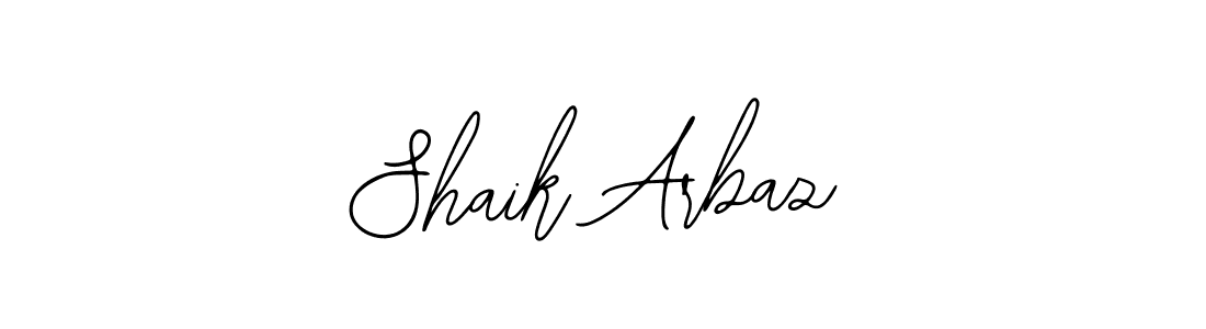 Shaik Arbaz stylish signature style. Best Handwritten Sign (Bearetta-2O07w) for my name. Handwritten Signature Collection Ideas for my name Shaik Arbaz. Shaik Arbaz signature style 12 images and pictures png