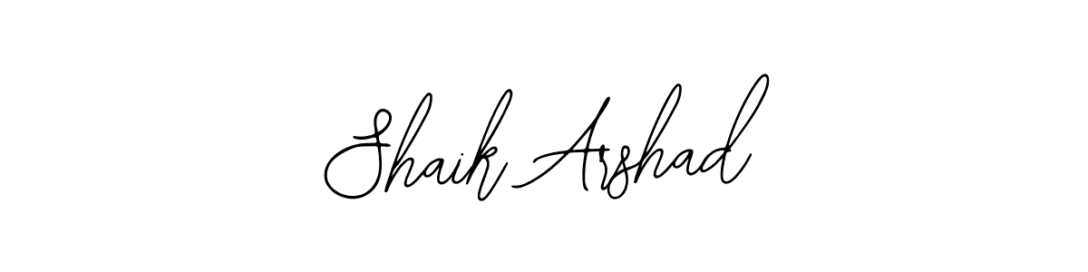Shaik Arshad stylish signature style. Best Handwritten Sign (Bearetta-2O07w) for my name. Handwritten Signature Collection Ideas for my name Shaik Arshad. Shaik Arshad signature style 12 images and pictures png
