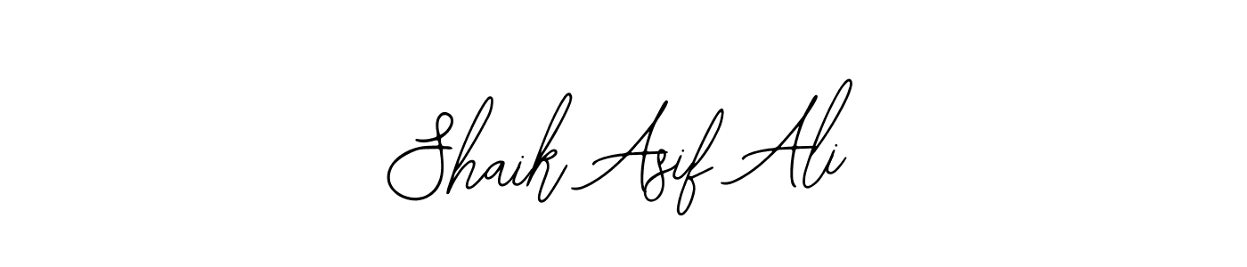 Create a beautiful signature design for name Shaik Asif Ali. With this signature (Bearetta-2O07w) fonts, you can make a handwritten signature for free. Shaik Asif Ali signature style 12 images and pictures png