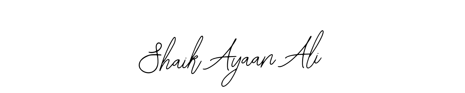 Once you've used our free online signature maker to create your best signature Bearetta-2O07w style, it's time to enjoy all of the benefits that Shaik Ayaan Ali name signing documents. Shaik Ayaan Ali signature style 12 images and pictures png