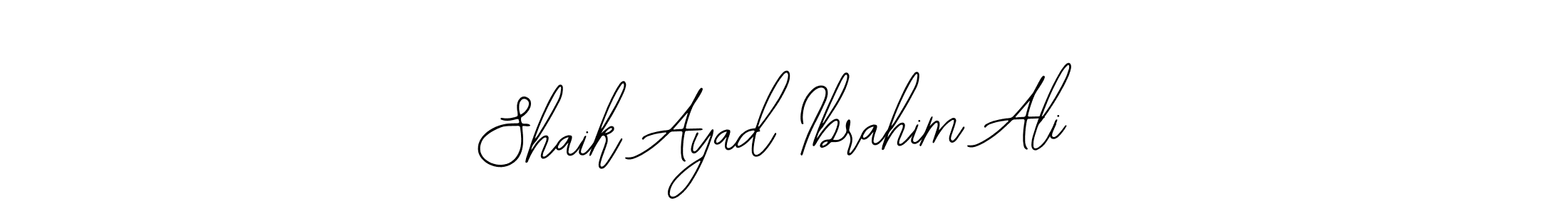 See photos of Shaik Ayad Ibrahim Ali official signature by Spectra . Check more albums & portfolios. Read reviews & check more about Bearetta-2O07w font. Shaik Ayad Ibrahim Ali signature style 12 images and pictures png