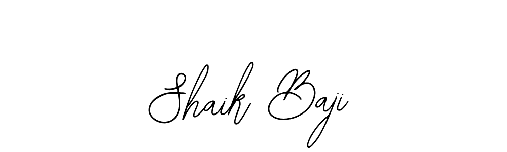 Make a beautiful signature design for name Shaik Baji. Use this online signature maker to create a handwritten signature for free. Shaik Baji signature style 12 images and pictures png