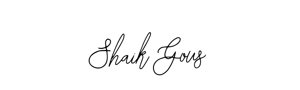 Also You can easily find your signature by using the search form. We will create Shaik Gous name handwritten signature images for you free of cost using Bearetta-2O07w sign style. Shaik Gous signature style 12 images and pictures png