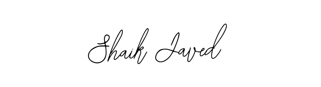 You should practise on your own different ways (Bearetta-2O07w) to write your name (Shaik Javed) in signature. don't let someone else do it for you. Shaik Javed signature style 12 images and pictures png