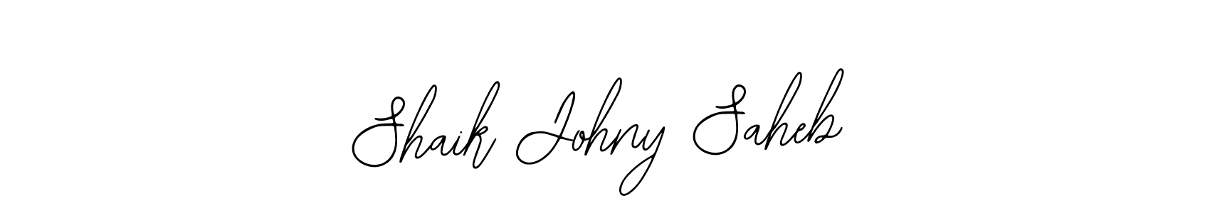 How to Draw Shaik Johny Saheb signature style? Bearetta-2O07w is a latest design signature styles for name Shaik Johny Saheb. Shaik Johny Saheb signature style 12 images and pictures png