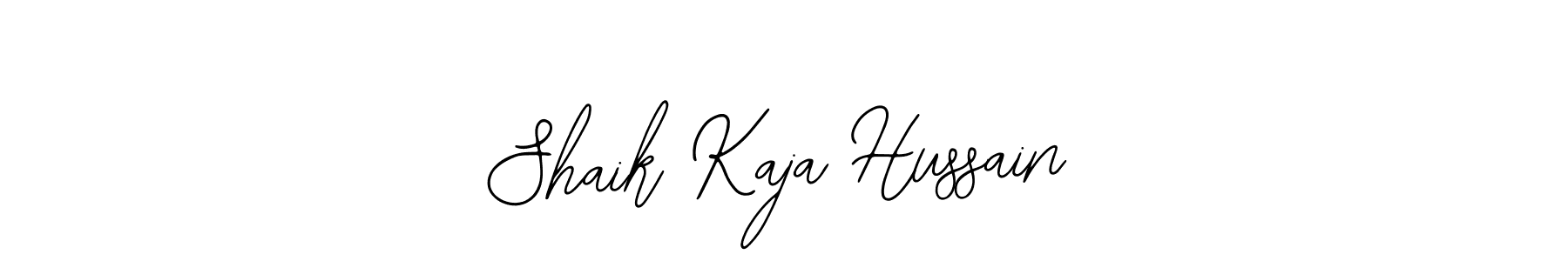 Make a beautiful signature design for name Shaik Kaja Hussain. With this signature (Bearetta-2O07w) style, you can create a handwritten signature for free. Shaik Kaja Hussain signature style 12 images and pictures png