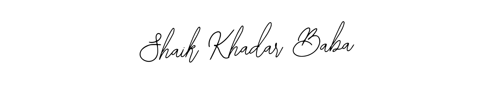 This is the best signature style for the Shaik Khadar Baba name. Also you like these signature font (Bearetta-2O07w). Mix name signature. Shaik Khadar Baba signature style 12 images and pictures png