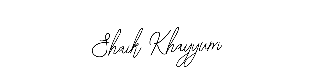 Here are the top 10 professional signature styles for the name Shaik Khayyum. These are the best autograph styles you can use for your name. Shaik Khayyum signature style 12 images and pictures png