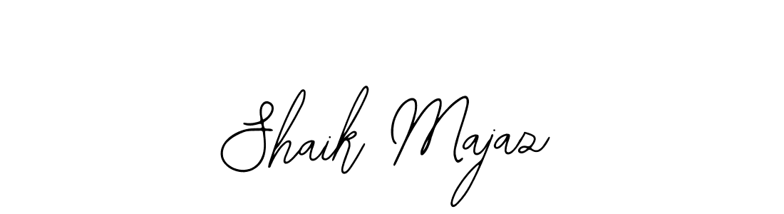 Use a signature maker to create a handwritten signature online. With this signature software, you can design (Bearetta-2O07w) your own signature for name Shaik Majaz. Shaik Majaz signature style 12 images and pictures png