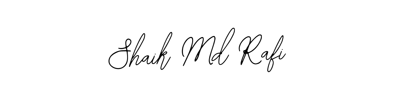Also we have Shaik Md Rafi name is the best signature style. Create professional handwritten signature collection using Bearetta-2O07w autograph style. Shaik Md Rafi signature style 12 images and pictures png