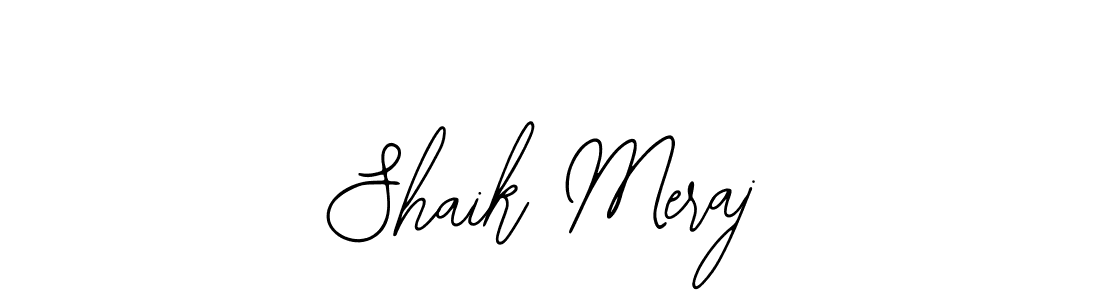 Make a beautiful signature design for name Shaik Meraj. With this signature (Bearetta-2O07w) style, you can create a handwritten signature for free. Shaik Meraj signature style 12 images and pictures png