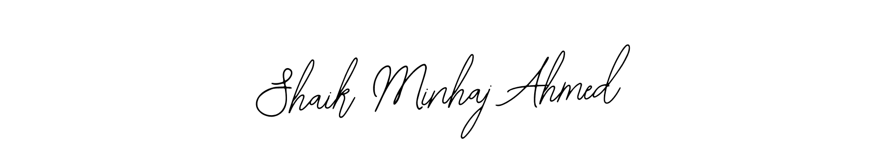 if you are searching for the best signature style for your name Shaik Minhaj Ahmed. so please give up your signature search. here we have designed multiple signature styles  using Bearetta-2O07w. Shaik Minhaj Ahmed signature style 12 images and pictures png